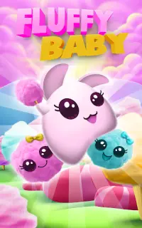 Fluffy Baby dodge fast chuffle deluxe - cute game Screen Shot 5