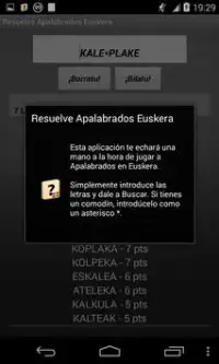 Resuelve Apalabrados Euskera Screen Shot 3
