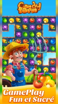 Candy Farm : jewels Match 3 Puzzle Game Screen Shot 1