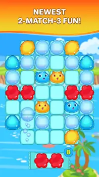 Jellyx - Nuovo gioco di puzzle a doppio blocco Screen Shot 5