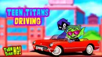 Teen Titans Driving Screen Shot 0