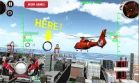 Modern Helicopter Rescue SIM Screen Shot 1