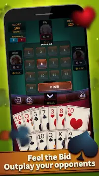 Spades Offline - Kartenspiele Screen Shot 3