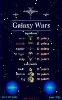 Galaxy Wars Screen Shot 6