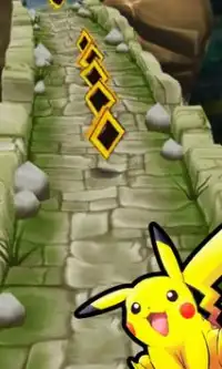 Pikachu Run Dash - Go Subway Pika Runner Screen Shot 0