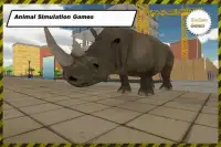 simulador de  rinoceronte Screen Shot 14