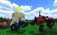 Toy Farming Tractor Battles 3D Screen Shot 0
