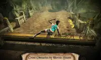 Secret Agent Lara: Lost Temple Jungle Run game Screen Shot 1