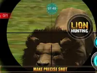 Wild Lion Sniper Shooter Screen Shot 8