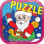 Santa Puzzles XMAS Jigsaw Kids