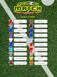 Memory Match Football EPL Screen Shot 7