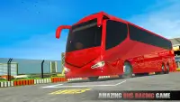 City Coach Bus Racing Simulator: เกมขับรถบัส Screen Shot 1