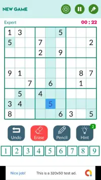 Amazing Sudoku Numbers Screen Shot 2