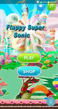 Flappy Super  Sonic Screen Shot 0