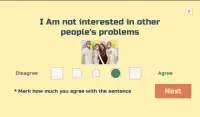 Free Personality Test Screen Shot 6