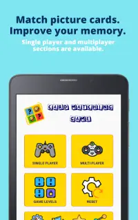 Card Pair Matching Games - Picture Match Screen Shot 7