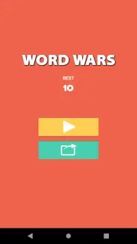 Word Wars Game - Kelime Savaşları Screen Shot 0