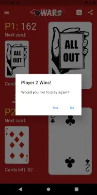 War: Card Game Screen Shot 1