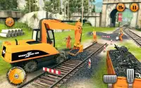 भारतीय रेल ट्रैक निर्माण: ट्रेन गेम्स 2019 Screen Shot 3