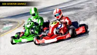Go karts go rush beach racing buggy kart race Screen Shot 0