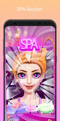 👸💄 Princess salon - spa dress-up make-up Screen Shot 3