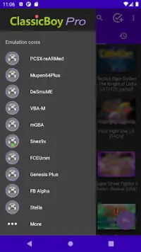 ClassicBoy Pro Games Emulator Screen Shot 1