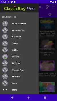 ClassicBoy Pro - Retro Video Games Emulator Screen Shot 1