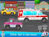 Ambulance Doctor Hospital Game Screen Shot 0