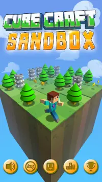 Cube Craft: Grand Sandbox Pixel Open World Screen Shot 2