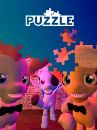 Puzzle di tessere pony Freddy Screen Shot 1