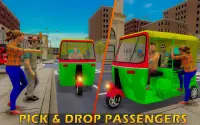 Tuk Tuk Driver Offroad Drive: Transport Passenger Screen Shot 13