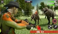 Jurassic Hunter - Dinosaur Safari Animal Sniper Screen Shot 8