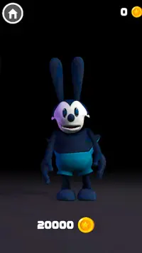 Oswald FNF Rabbit 3D Dance Mod Screen Shot 1