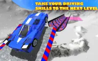 Mega Ramp Stunt Car Spiele Screen Shot 1