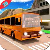 Monster Bus Simulator : Driving Off road Coach 3D