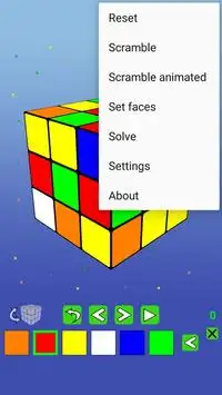 AK Rubiks Cube Solver Screen Shot 1