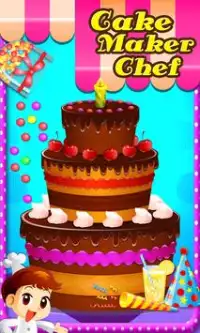 Cake Chef Maker Screen Shot 0