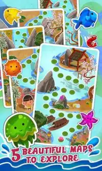 Paper Fish: Match-3 Adventure Screen Shot 2