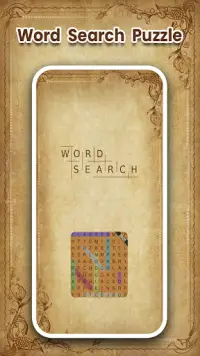 Word Search Puzzle - Find Hidden Word Screen Shot 0