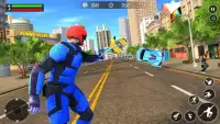 Police Super hero Rescue Mission: Speed Robot Hero Screen Shot 0