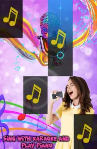 Piano Karaoke Tiles : Karaoke Song Game Screen Shot 2