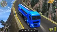 Oil Tanker Truck Driving Games Screen Shot 0