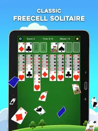 FreeCell Solitaire: Card Games Screen Shot 5