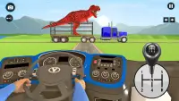 Truck Games: Animal Transport Screen Shot 1