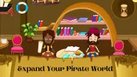 My Pirate Town: Treasure Games Screen Shot 1