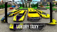Luxury Car Driving Simulator - Limousine Taxi 3D Screen Shot 0