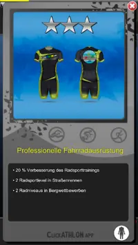 Kostenloses Triathlon-Spiel - ClickAthlon Manager Screen Shot 6
