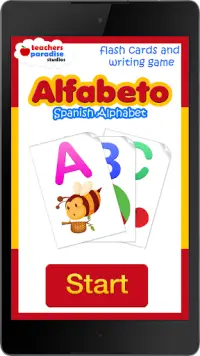 Alfabeto - Spanish Alphabet Game for Kids Screen Shot 1