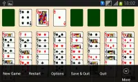 FreeCell Solitaire Screen Shot 4