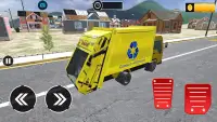 Dump Truck Driver 2021: Garbage Truck Simulator Screen Shot 3
